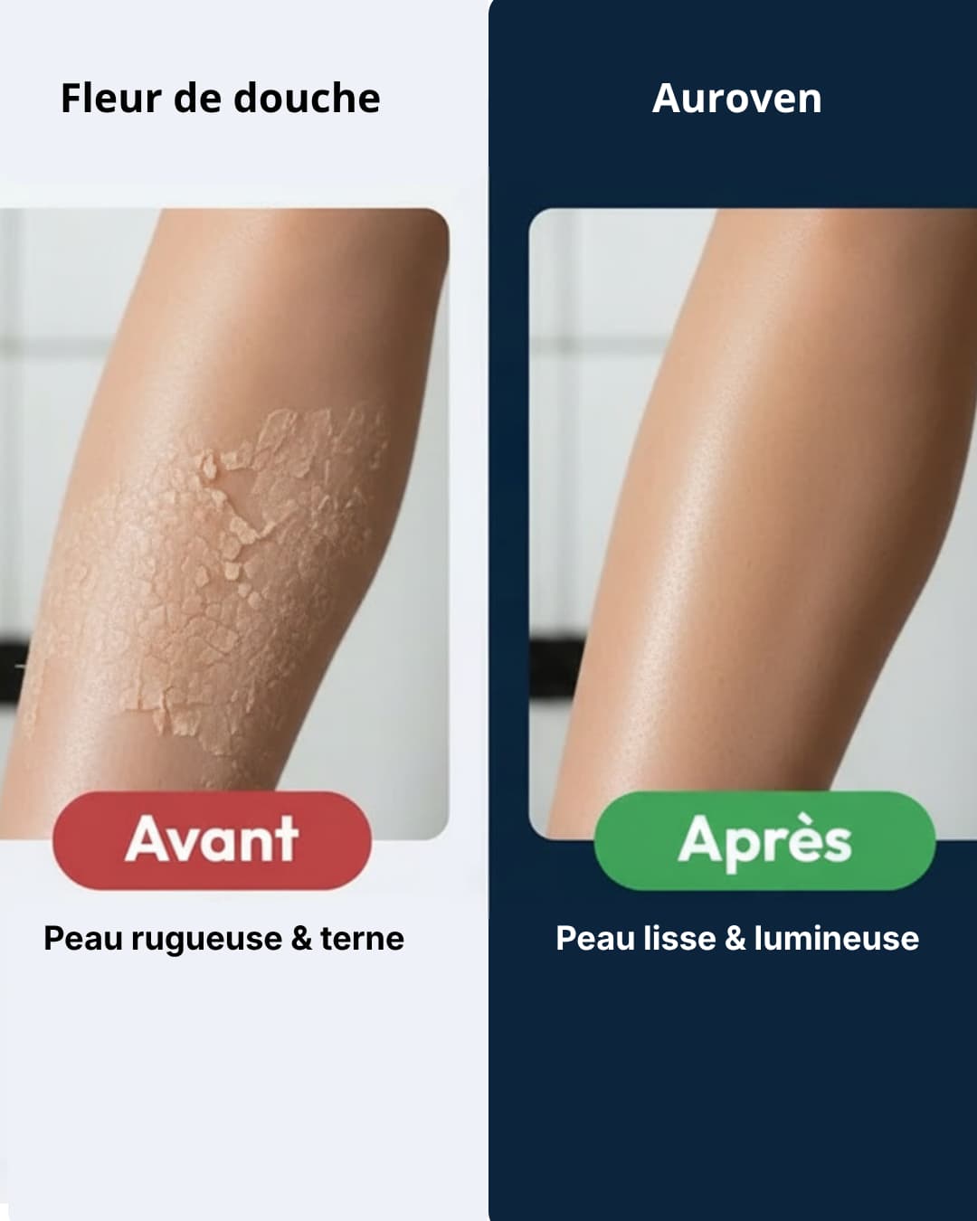 Serviette de douche exfoliante Auroven