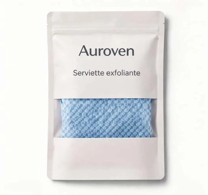 Serviette de douche exfoliante Auroven