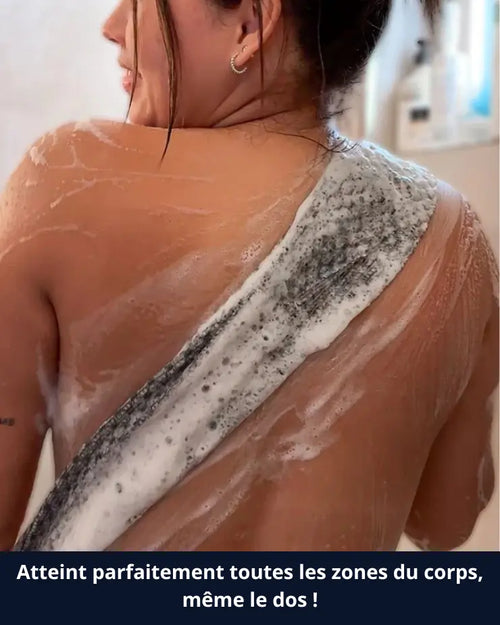 Serviette de douche exfoliante Auroven
